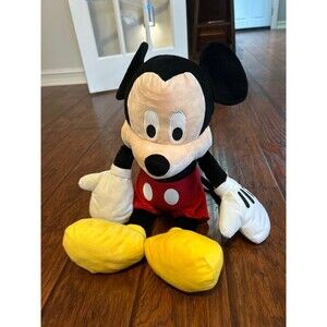 Large 25" Mickey Mouse Plush Doll Disney - Soft!